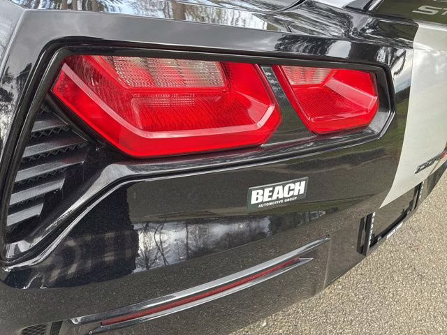 2019 Black Chevrolet Corvette Stingray RWD Convertible