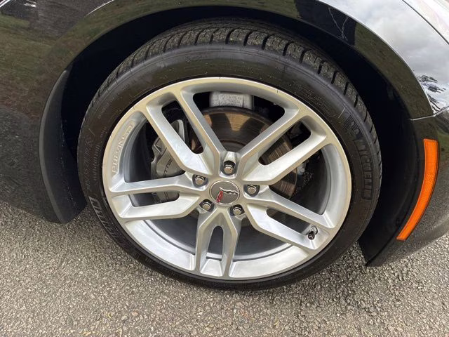 2019 Black Chevrolet Corvette Stingray RWD Convertible