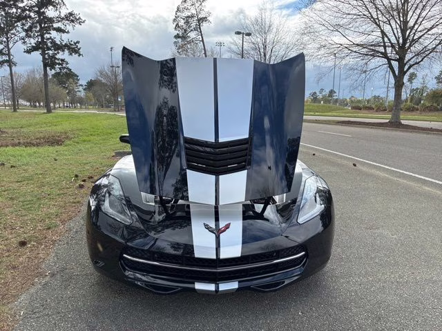 2019 Black Chevrolet Corvette Stingray RWD Convertible