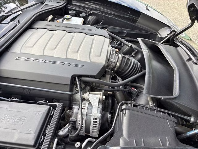 2019 Black Chevrolet Corvette Stingray RWD Convertible