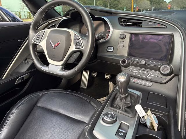 2019 Black Chevrolet Corvette Stingray RWD Convertible