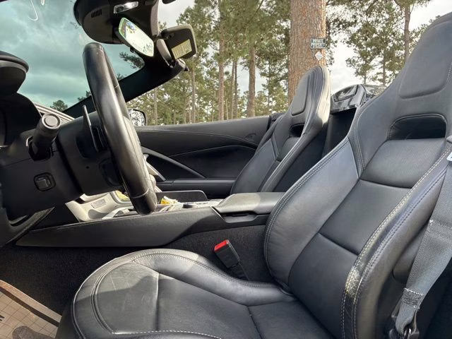 2019 Black Chevrolet Corvette Stingray RWD Convertible