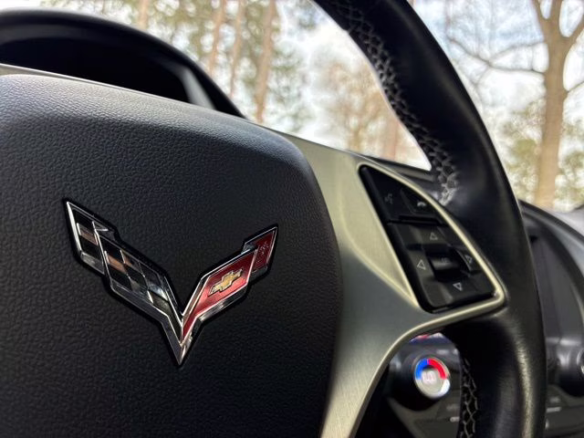 2019 Black Chevrolet Corvette Stingray RWD Convertible