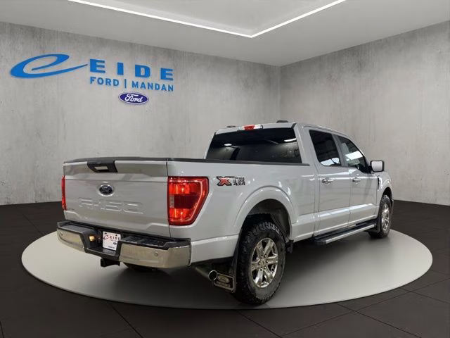 2021 Space White Metallic Ford F-150 XLT 4X4 Truck