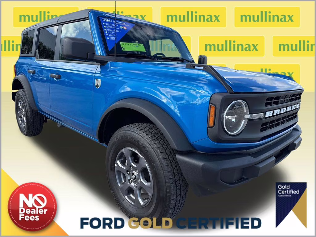 2025 Velocity Blue Metallic Ford Bronco Big Bend 4X4 SUV