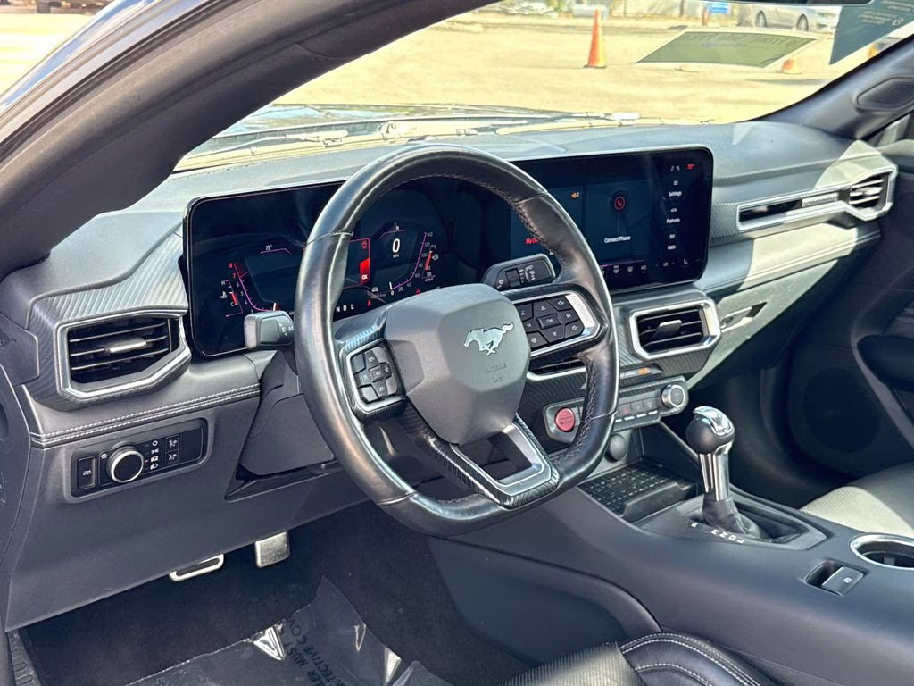 2024 Carbonized Gray Metallic Ford Mustang EcoBoost Premium RWD Coupe