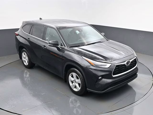 2024 Midnight Black Metallic Toyota Highlander LE AWD SUV