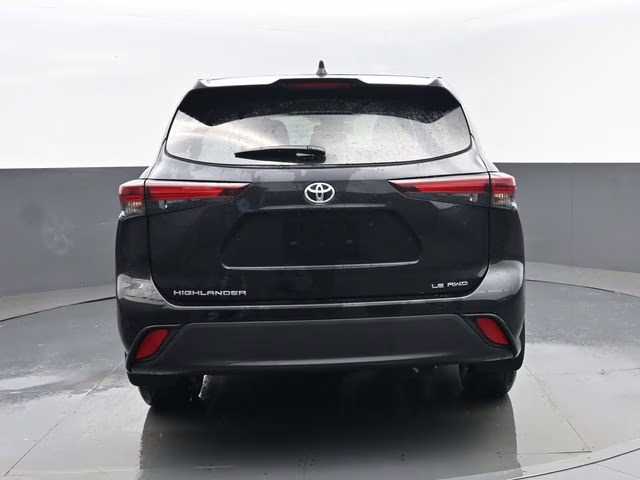 2024 Midnight Black Metallic Toyota Highlander LE AWD SUV
