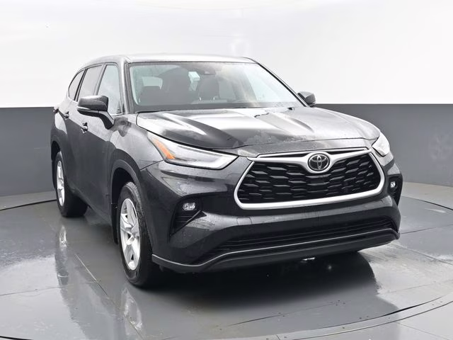 2024 Midnight Black Metallic Toyota Highlander LE AWD SUV