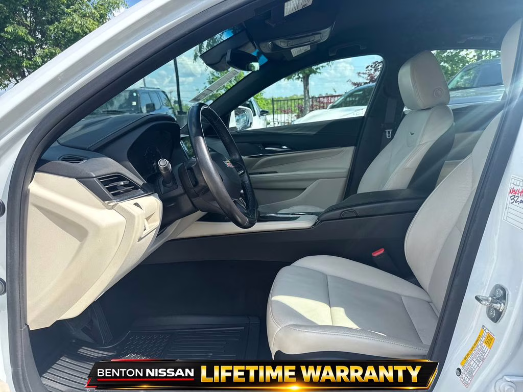 2024 Summit White Cadillac CT4 Premium Luxury RWD Sedan
