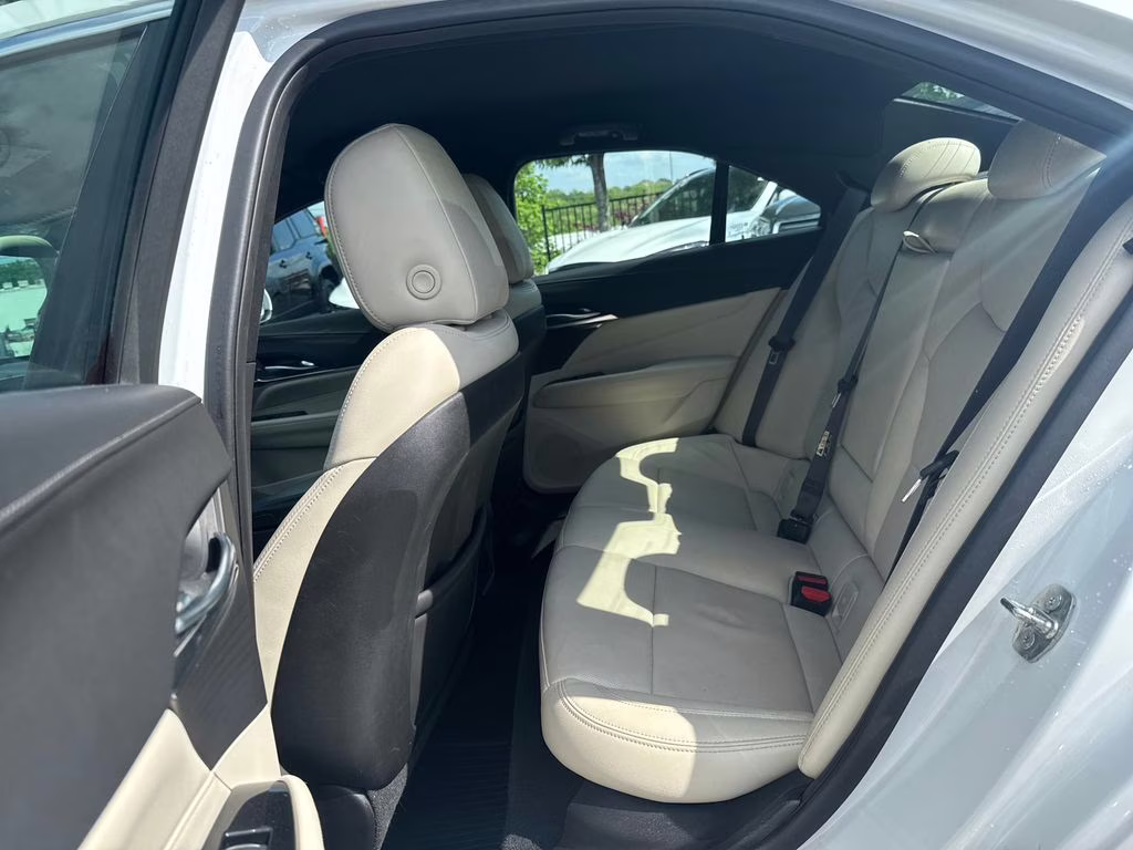 2024 Summit White Cadillac CT4 Premium Luxury RWD Sedan