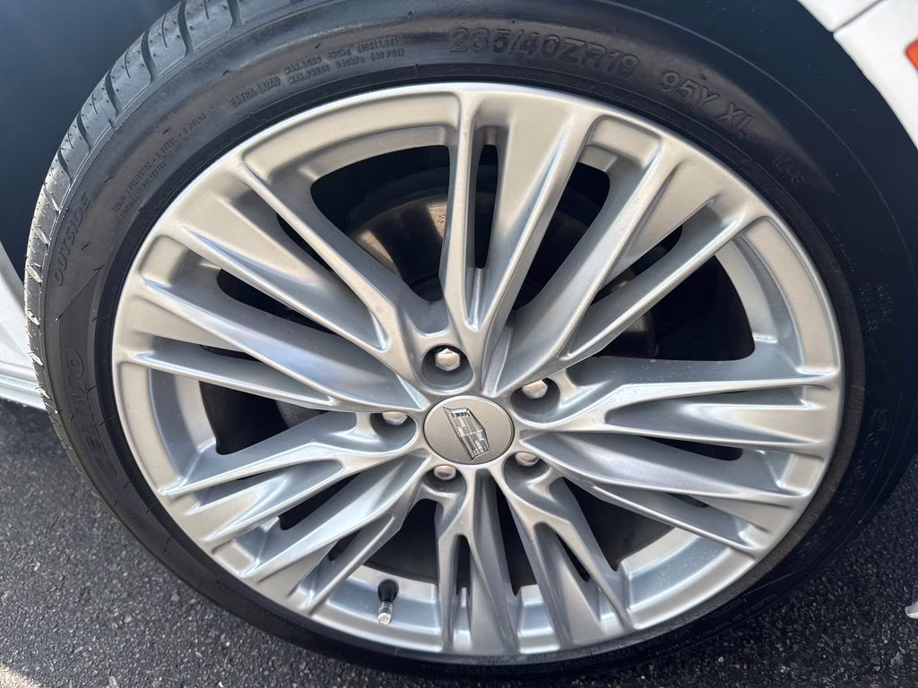 2024 Summit White Cadillac CT4 Premium Luxury RWD Sedan