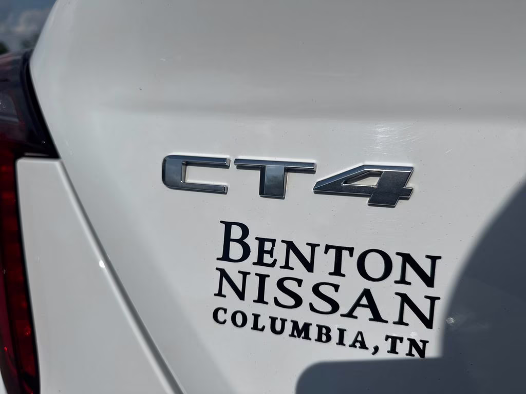 2024 Summit White Cadillac CT4 Premium Luxury RWD Sedan