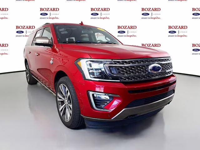2020 Red Metallic Ford Expedition Max King Ranch 4X4 SUV
