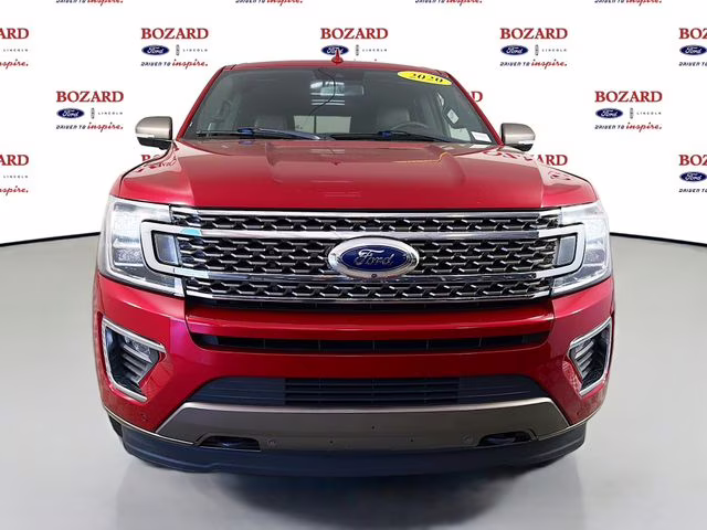 2020 Red Metallic Ford Expedition Max King Ranch 4X4 SUV