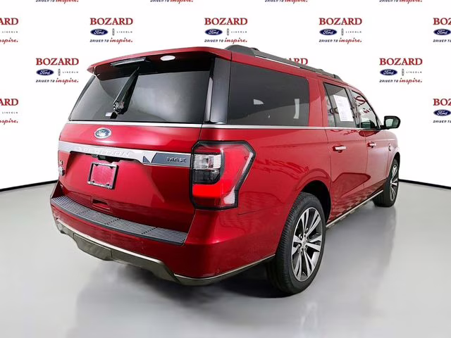2020 Red Metallic Ford Expedition Max King Ranch 4X4 SUV