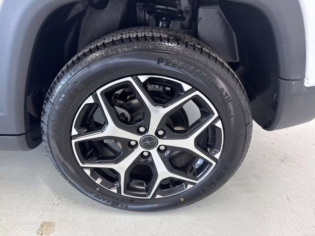 2025 Bright White Clearcoat Jeep Compass Limited 4X4 SUV