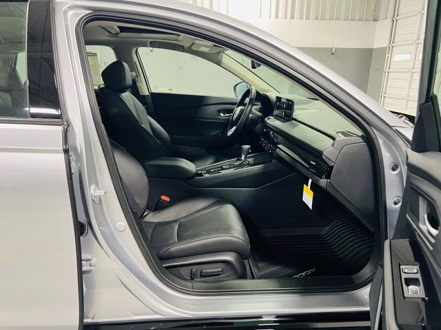 2026 Solar Silver Metallic Honda Accord Hybrid Touring FWD Sedan