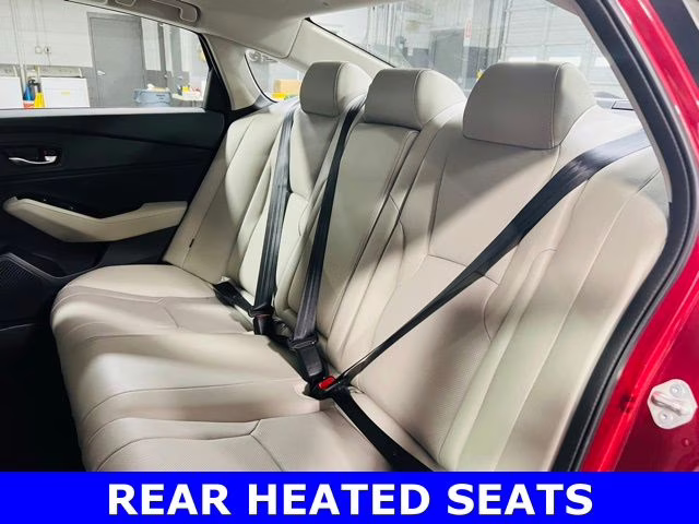 2026 Radiant Red Metallic Honda Accord Hybrid Touring FWD Sedan