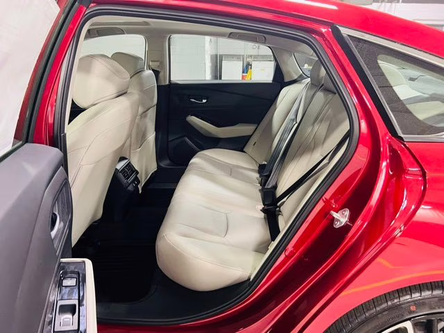2026 Radiant Red Metallic Honda Accord Hybrid Touring FWD Sedan