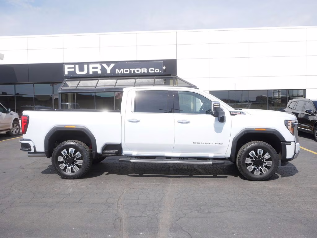 2026 Glacier White Tricoat GMC Sierra 3500HD Denali 4X4 Truck