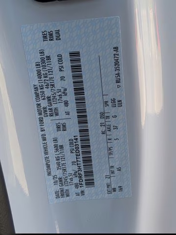 2026 Oxford White Ford Super Duty F-350 DRW XL 4X4 Truck