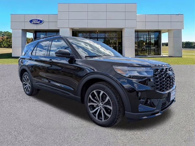 2026 Black Ford Explorer ST-Line RWD SUV