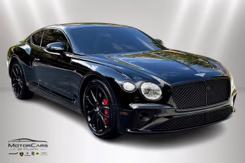 2021 Black Bentley Continental GT V8 AWD Coupe