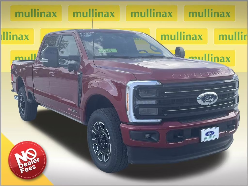 2026 Ruby Red Metallic Tinted Clearcoat Ford Super Duty F-250 SRW Platinum 4X4 Truck