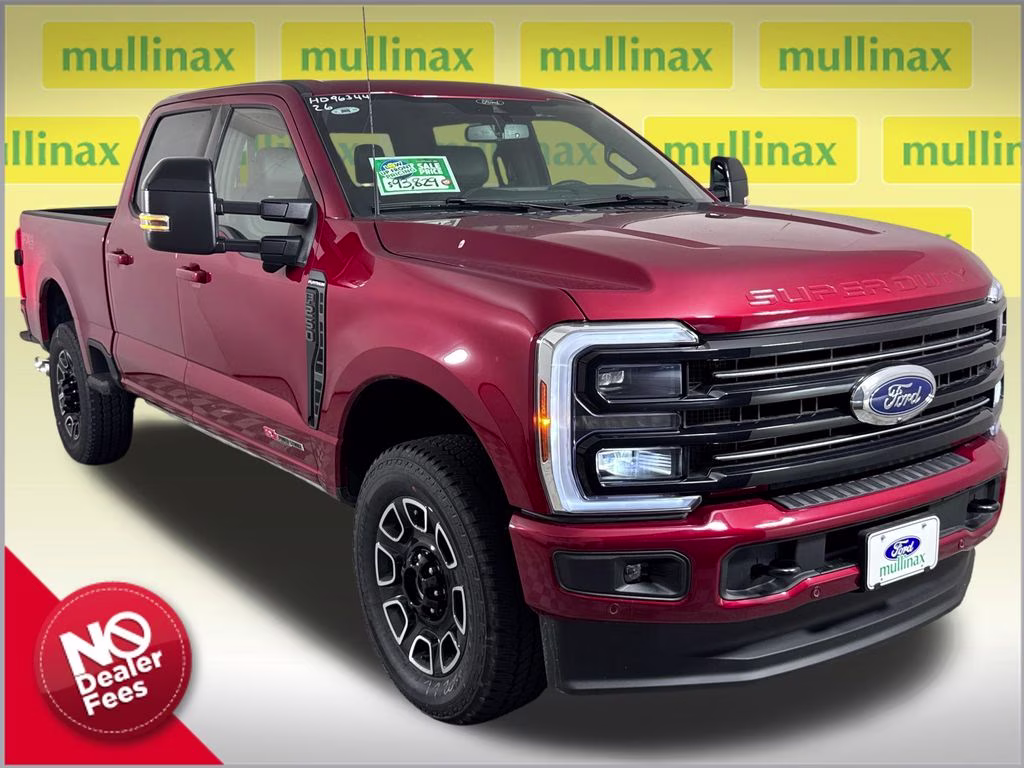 2026 Ruby Red Metallic Tinted Clearcoat Ford Super Duty F-250 SRW Platinum 4X4 Truck