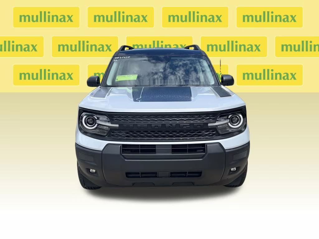 2026 White Metallic Ford Bronco Sport Big Bend 4X4 SUV