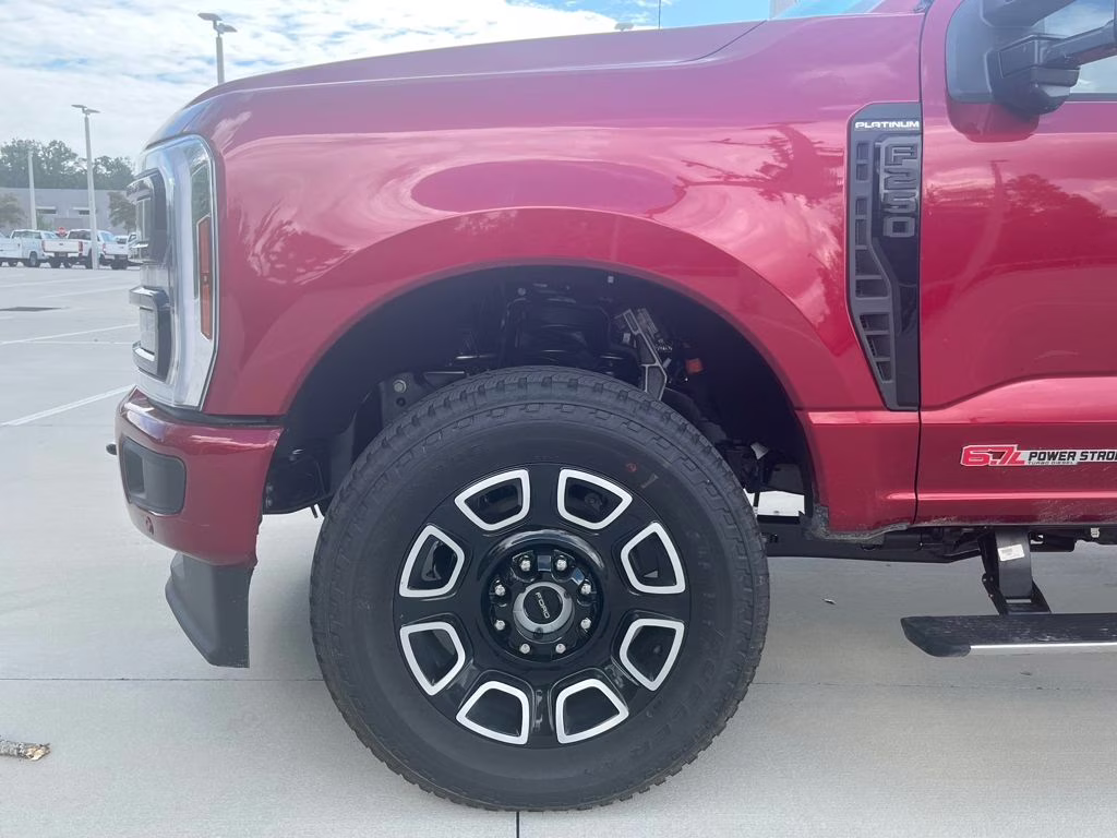 2026 Ruby Red Metallic Tinted Clearcoat Ford Super Duty F-250 SRW Platinum 4X4 Truck