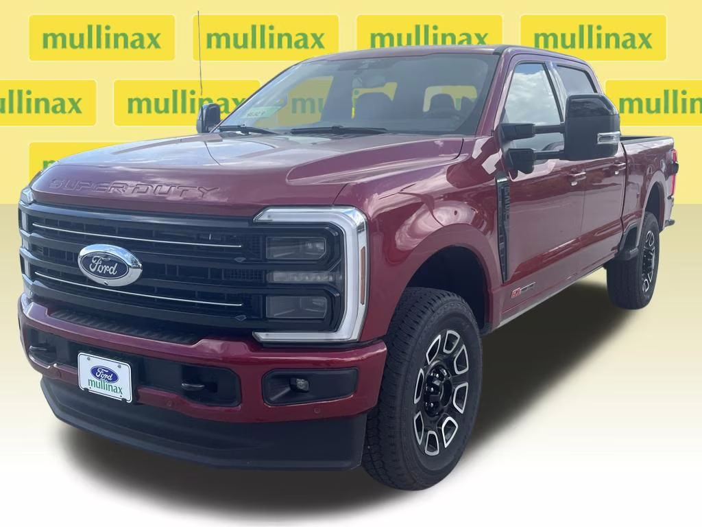 2026 Ruby Red Metallic Tinted Clearcoat Ford Super Duty F-250 SRW Platinum 4X4 Truck
