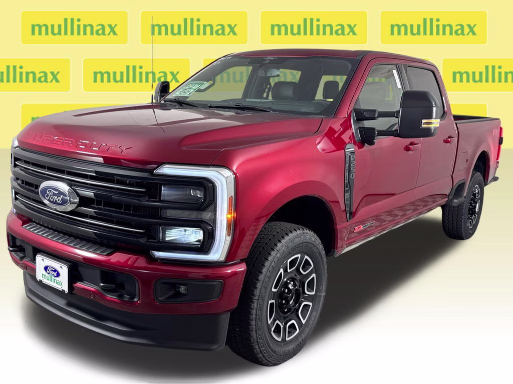 2026 Ruby Red Metallic Tinted Clearcoat Ford Super Duty F-250 SRW Platinum 4X4 Truck
