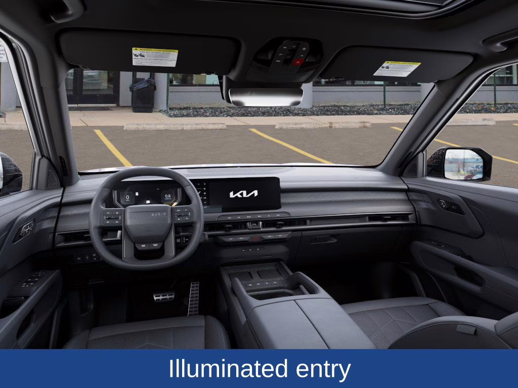 2027 Wolf Gray Kia Telluride Hybrid X-Line SX AWD SUV