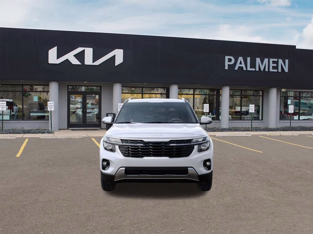 2026 Snow White Pearl Kia Seltos S AWD SUV