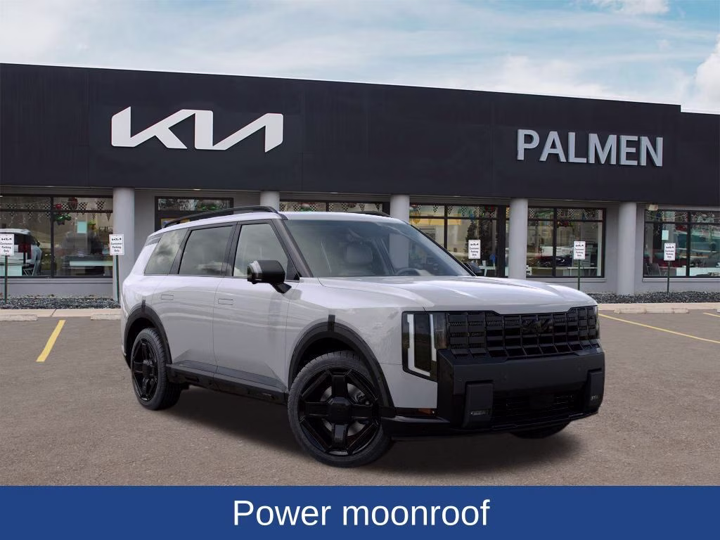 2027 Wolf Gray Kia Telluride Hybrid X-Line SX AWD SUV