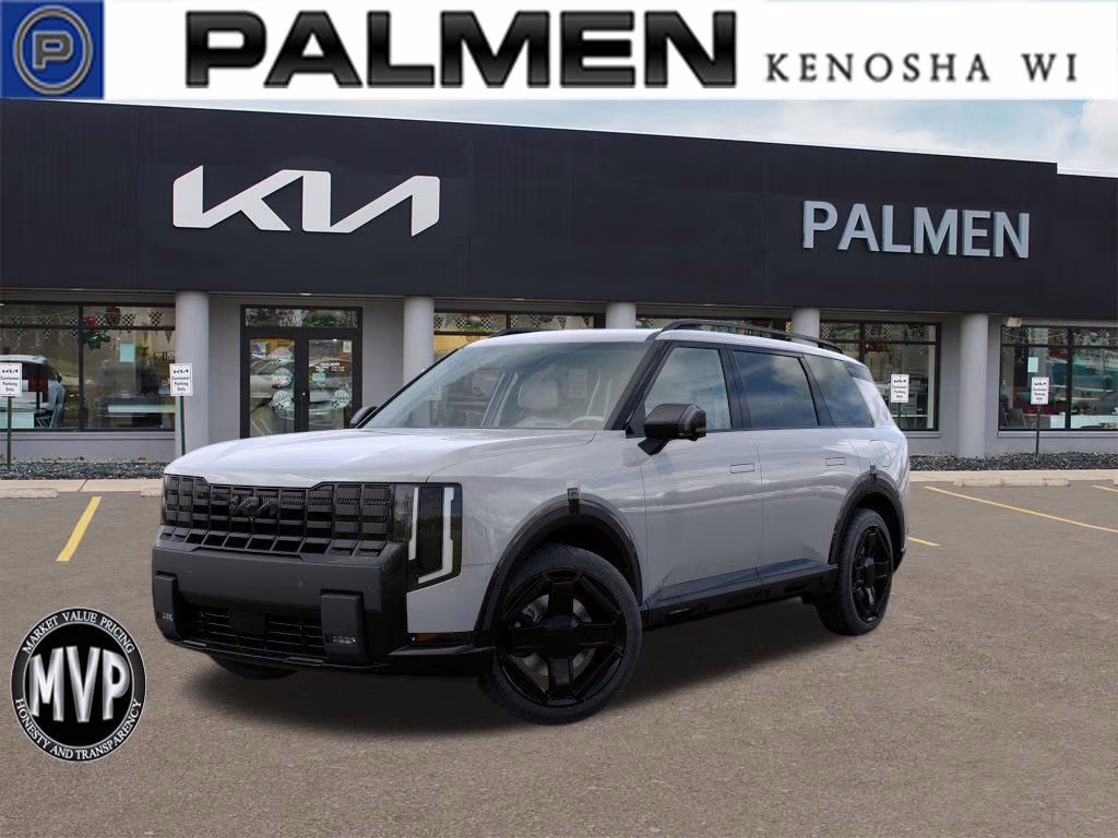 2027 Wolf Gray Kia Telluride Hybrid X-Line SX AWD SUV