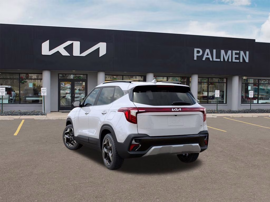 2026 Snow White Pearl Kia Seltos S AWD SUV