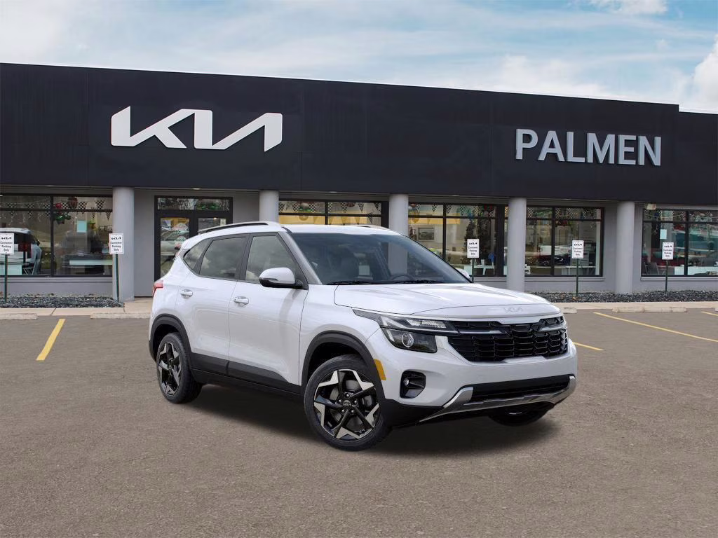 2026 Snow White Pearl Kia Seltos S AWD SUV