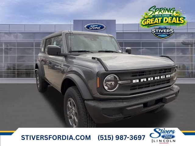 2026 Carbonized Gray Metallic Ford Bronco Big Bend 4X4 SUV