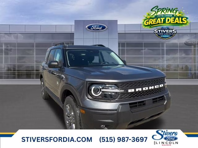 2026 Carbonized Gray Metallic Ford Bronco Sport Big Bend 4X4 SUV