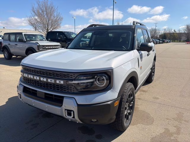 2026 Space White Metallic Ford Bronco Sport Badlands 4X4 SUV