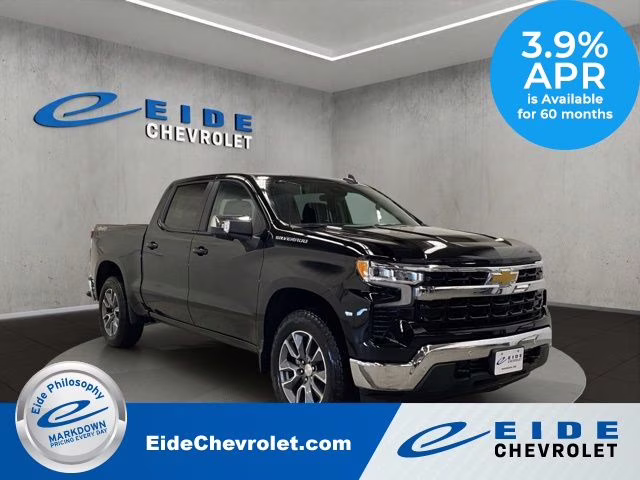 2026 Black Chevrolet Silverado 1500 LT 4X4 Truck