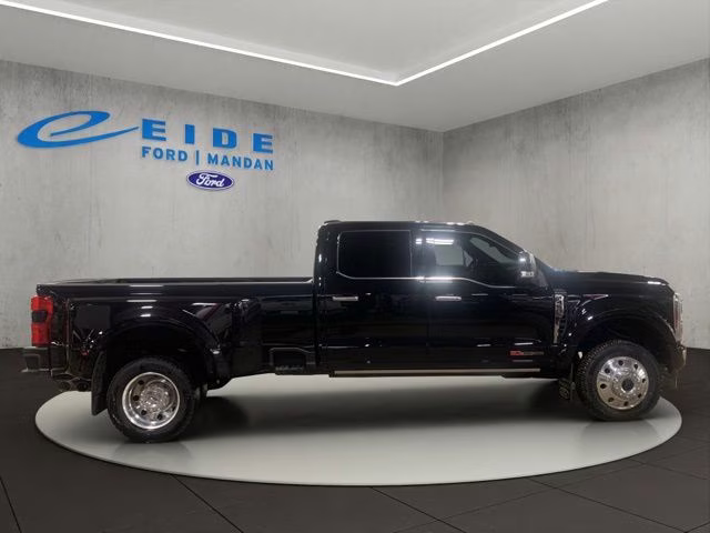 2025 Agate Black Metallic Ford Super Duty F-450 DRW Platinum 4X4 Truck
