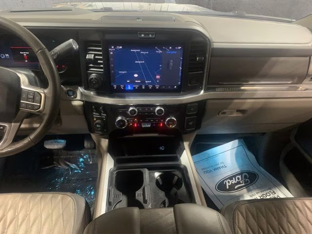 2025 Agate Black Metallic Ford Super Duty F-450 DRW Platinum 4X4 Truck