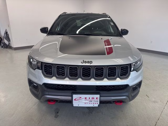 Used 2025 Jeep Compass Trailhawk with VIN 3C4NJDDN4ST564594 for sale in Waite Park, Minnesota