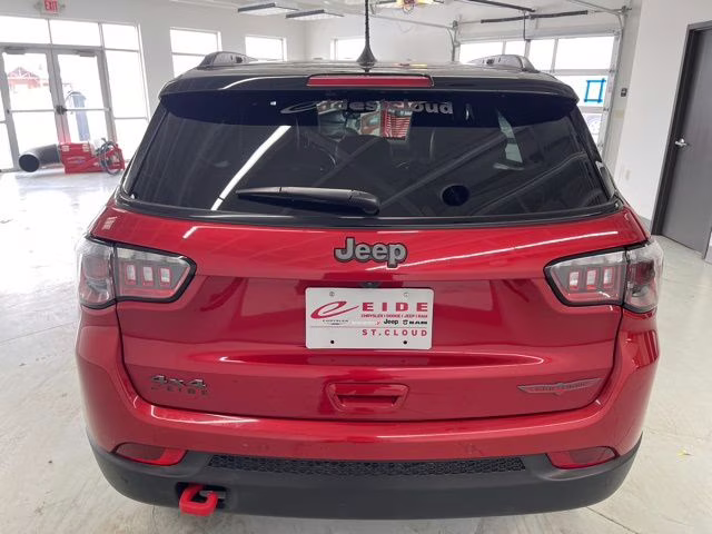 2025 Red Hot Pearlcoat Jeep Compass Trailhawk 4X4 SUV