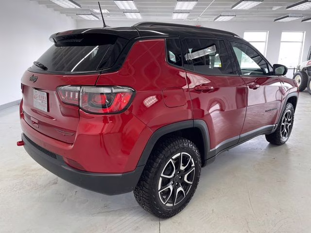 2025 Red Hot Pearlcoat Jeep Compass Trailhawk 4X4 SUV