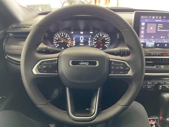 2025 Red Hot Pearlcoat Jeep Compass Trailhawk 4X4 SUV